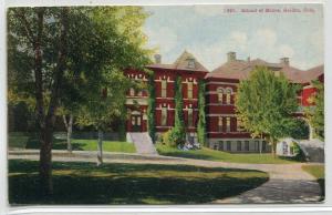 School of Mines Golden Colorado 1910c postcard