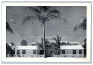 1947 The Conover Apartments Exterior Fort Lauderdale Florida FL Posted Postcard