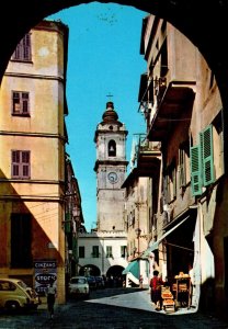 Italy Bordighera Old City Entrance