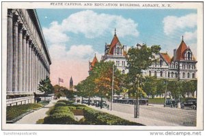 New York Albany State Capitol and Education Building 1932