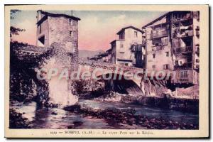 Postcard Old Sospel A M Old Bridge Bevera