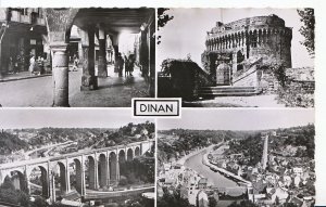 France Postcard - Views of Dinan - [Cotes Du Nord]    ZZ3765