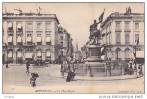 La Place Royale, BRUXELLES, Belgium, 1900-1910s