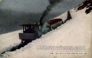 Cog Railway - Pikes Peak, Colorado CO