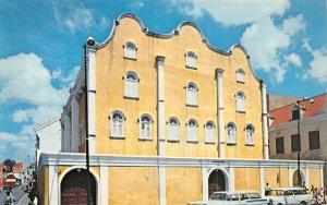 Mikve Israel-Emanuel Jewish Synagogue Curaçao Judaica c1960s Vintage Postcard