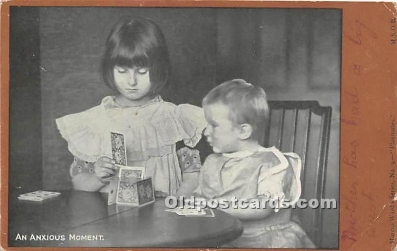 An Anxious Moment Gambling 1906 