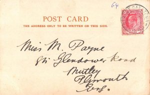 South Africa 1905 native child with bow arrows spear ethnic vintage postcard