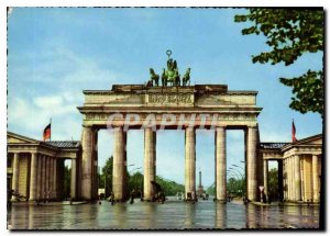 Postcard Modern Berlin Brandenburger Tor