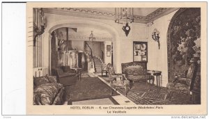 Hotel Roblin , Interior , PARIS , France , PU-1931
