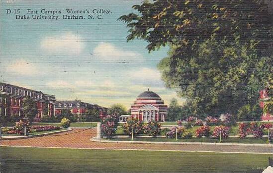 North Carolina Durharm East Campus Womens College Duke University  Albertype