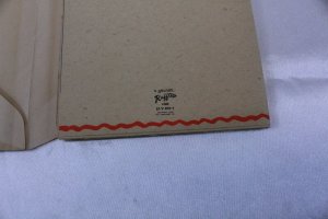 Vintage 1948 Un-used Craft Paper Folded Hallmark Valentine Card Open 23 x 18