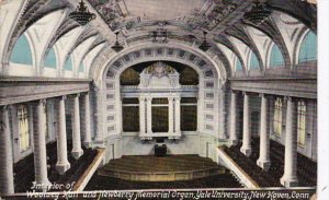 Connecticut New Haven Interior Of Woolsey Hall and Newberry Memorial Organ Ya...