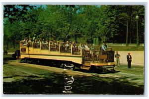 Street Car Seashore Trolley Museum Kennebunkport Maine ME Vintage Postcard
