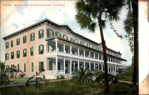 Rockledge Florida Hotel Indian River c1900-20s Vintage Postcard
