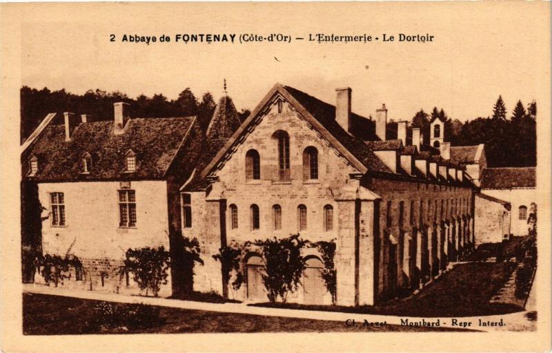 CPA Abbaye de FONTENAY (Cote-d'Or) - L'Entermerie - Le Dortoir (354141)