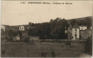 CPA AMPLEPUIS Chateau de Sarron (805982)