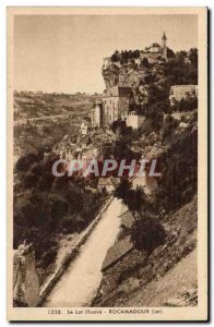 Rocamadour Old Postcard