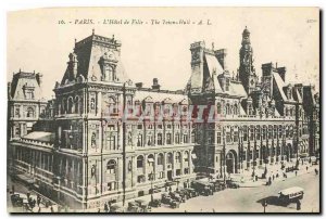 Old Postcard Paris City Hotel