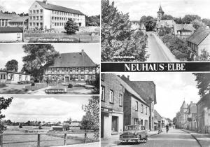 BG253 neuhaus elbe car voiture auto  CPSM 14x9.5cm germany