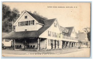 1940 Ravine House Randolph Exterior White Mountains New Hampshire NH Postcard