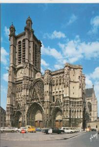 BF21666 troyes aube la cathedrale saint pierre france  front/back image