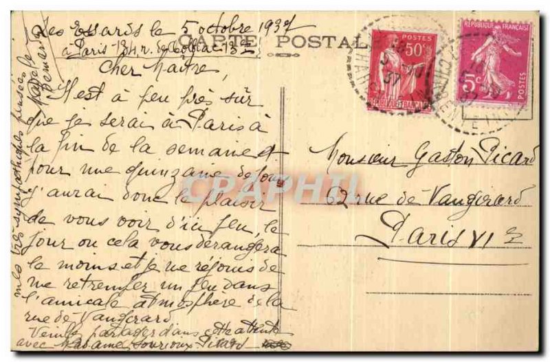 Old Postcard Saintes Arenes Gallo Roman Church and St Eutrope
