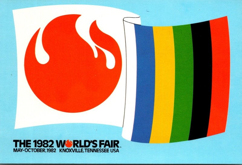 Tennessee Knoxville 1982 World's Fair Flags