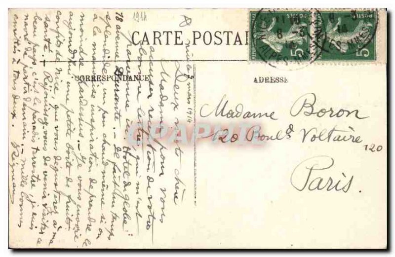 Old Postcard Monte Carlo Pigeons