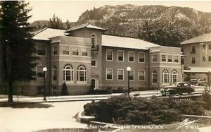 CO, Colorado Springs, Colorado, RPPC, 1940s Cars