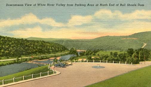 AR - White River Valley from North End of Bull Shoals Dam