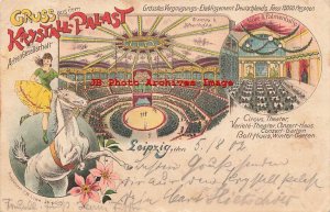 Germany, Leipzig, Gruss aus dem Krystall-Palast, Circus Theater