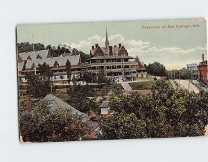 Postcard Panorama of Hot Springs, Arkansas