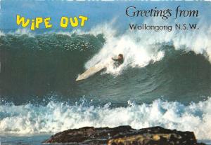 BG9331 surf s up australia sport wipe outwollongong nsw