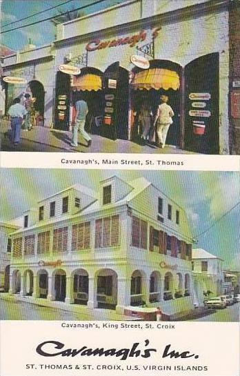 Virgin Islands St Thomas &  St Croix Cavanaghs Restaurants