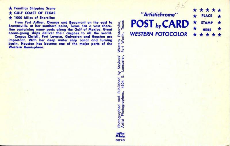 TX - Gulf Coast Shipping Scene