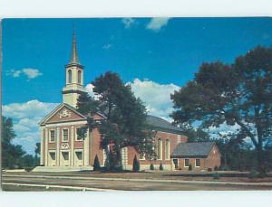 1950's CHURCH SCENE Hastings Nebraska NE p4291