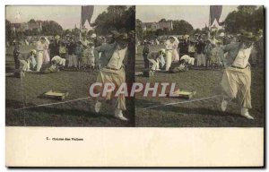 Old Postcard Race suitcases