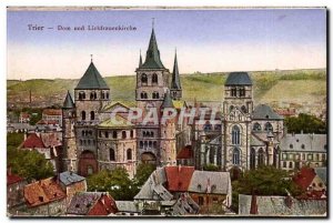 Germany Trier Old Postcard Dom und Liebfrauenkirche