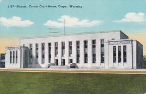 Wyoming Casper Natrona County Court House 1956