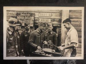 Mint Germany Real Picture Postcard RPPC air force a Sunday roast Luffwaffe