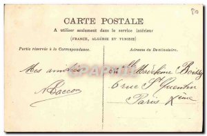 Old Postcard Sea Panoramic View of The Beach