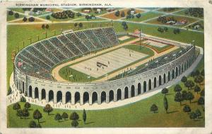 BIRMINGHAM ALABAMA 1920s Municipal Stadium Sports Ehlers Tichnor 3878