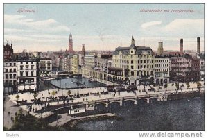 Alsterarcaden Mit Jungfernstieg, Hamburg, Germany, 1900-1910s