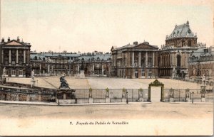 France Versailles Facade du Palais de Versailles