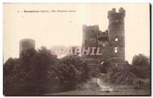 Bressieux - His Illustrious Ruins - Old Postcard