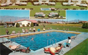 Postcard Arizona Tucson Catalina Village Apartments 1962 Swimming Pool 23-8706