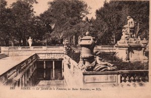 La Jardin de la Fontaine,Nimes,France BIN