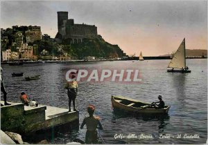 Modern Postcard Lerici the ch�teau Pecheurs