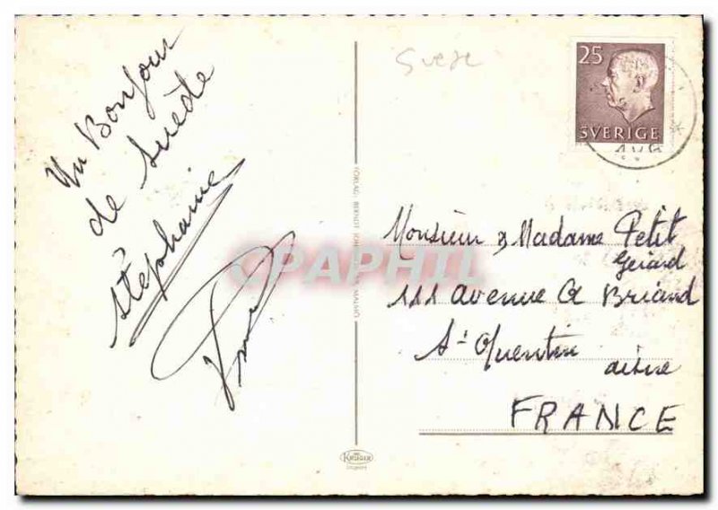 Postcard Modern Halsningar fran Malmo