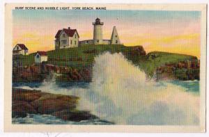 Surf & Nubble Lighthouse, York Beach Ma